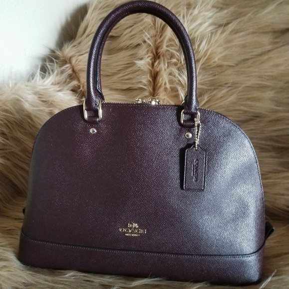 Coach Handbags - 🔥🔥COACH 💯 AUTHENTIC SIENNA OXBLOOD SATCHEL❣️